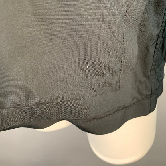 ANNETTE GOERTZ Size XS Black Polyester Hooded Layered Jacket - Picture 6 of 10